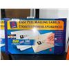 Image 2 : Easy peel mailing labels 1800 total labels per pack