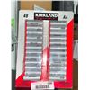 Image 1 : Kirkland signature double a (AA) batteries, pack of 48