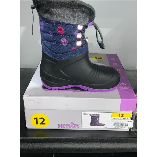 XMTN Childrens Winter Boots Size 12
