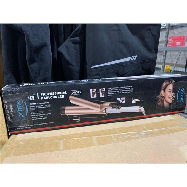 Professional Ultra Wide X8399 Hair curling iron