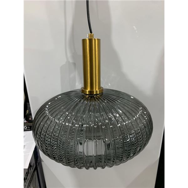 Blown Glass Style Pendant Light Fixture