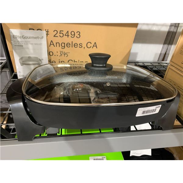 Elite Gourmet Extra large electric Skillet with lid