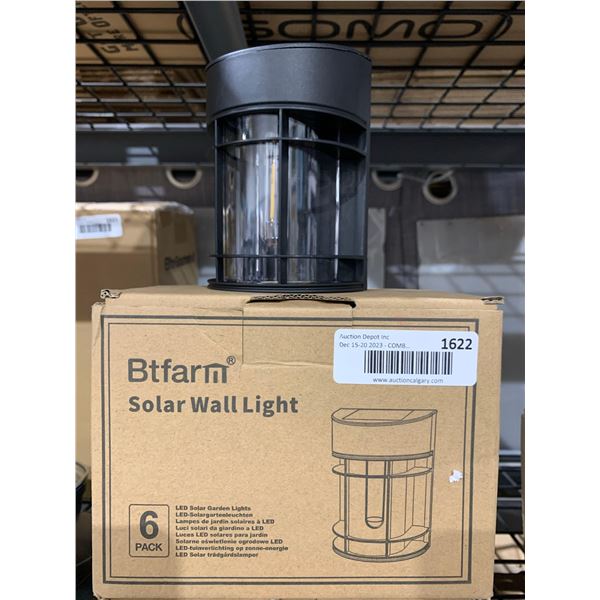 BtFarm Solar Wall Light - Lot of 6