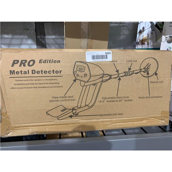 Pro edition metal detector