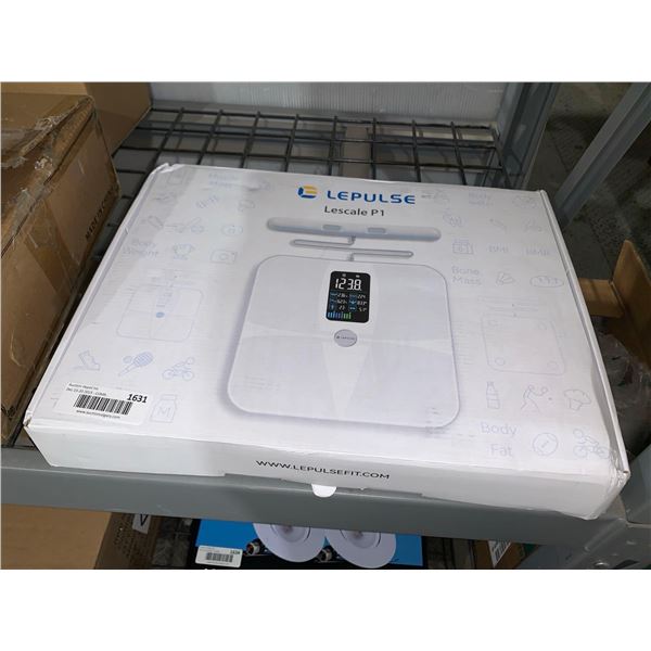 Lepulse  Scales for Body Weight and Fat, Lepulse 8 Electrode Body Fat Scale, Large Display BMI Smart