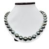 Pearl and Diamond Necklace - 14KT White Gold