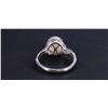Image 4 : Platinum South Sea Pearl & Diamond Ring