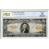 Image 1 : 1922 $20 Gold Certificate Bank Note PCGS 25 Very Fine