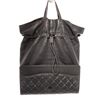 Image 7 : Chanel Lambskin Quilted 2 Way Chain Drawstring Tote Bag
