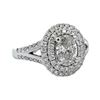 Image 2 : 1.57 ctw Diamond Ring - 14K White Gold