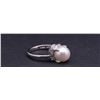 Image 2 : Platinum & South Sea Pearl Ring