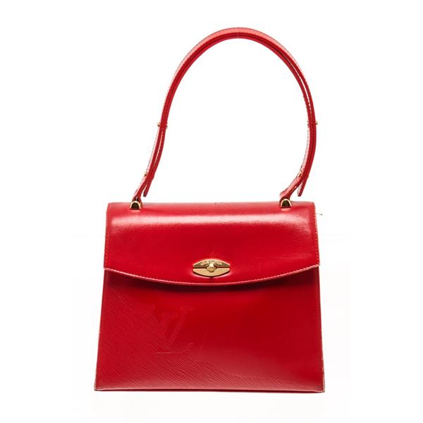 Louis Vuitton Red Epi Leather Opera Sparta Shoulder Bag