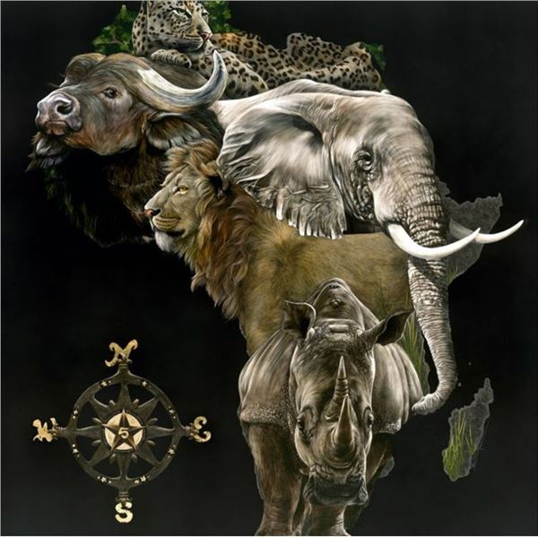 Sally Maxwell: Framed Gilcee Big 5