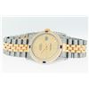 Image 6 : Rolex Mens Two Tone Champagne Sapphire and Diamond Datejust Wristwatch