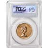 Image 2 : 1975 Hong Kong $1000 Royal Visit Gold Coin PCGS MS66