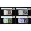 Image 2 : Lot of 2014 Kuwait 1/4, 1/2, 1 & 5 Dinar Notes PCGS Gem Uncirculated 66PPQ