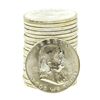 Image 1 : Roll of (20) 1962-D Brilliant Uncirculated Franklin Half Dollar Coins