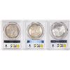 Image 2 : Lot of 1901-O, 1902-O, & 1904-O $1 Morgan Silver Dollar Coins PCGS MS63