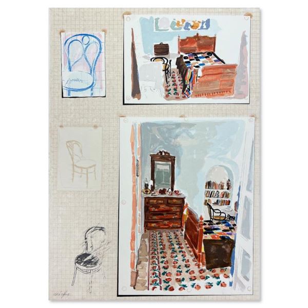 Arie Azene Limited Edition Serigraph on Paper