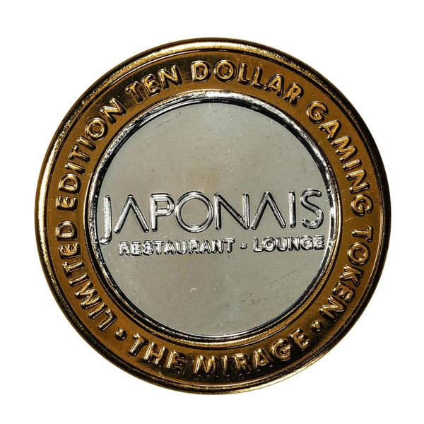 .999 Silver Mirage Las Vegas, Nevada $10 Casino Limited Edition Gaming Token