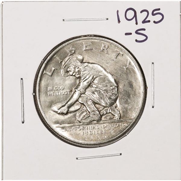 1925-S California Diamond Jubilee Commemorative Half Dollar Coin