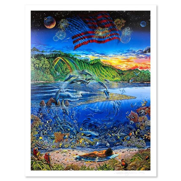 RobertLyn Nelson "Ring of Life" Limited Edition Mixedmedia on Paper