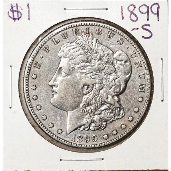 1899-S $1 Morgan Silver Dollar Coin