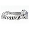 Image 6 : Rolex Ladies Stainless Steel Gray Roman Diamond Datejust Wristwatch