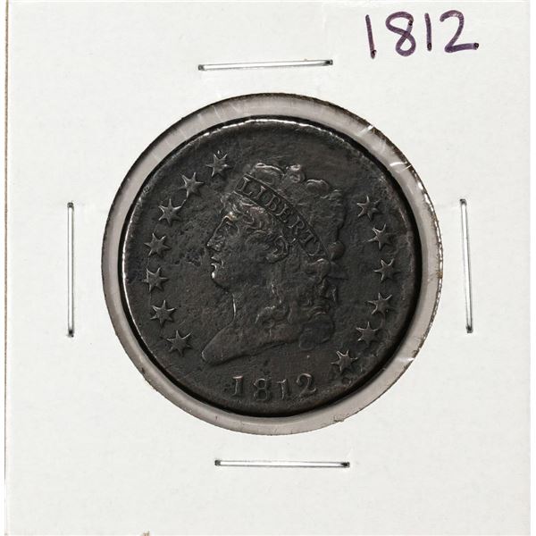 1812 Classic Head Large Cent Coin