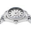 Image 4 : Rolex Ladies Stainless Steel Silver Index Datejust Wristwatch