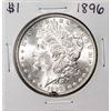 Image 1 : 1896 $1 Morgan Silver Dollar Coin