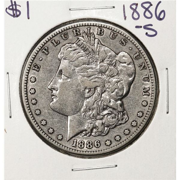1886-S $1 Morgan Silver Dollar Coin