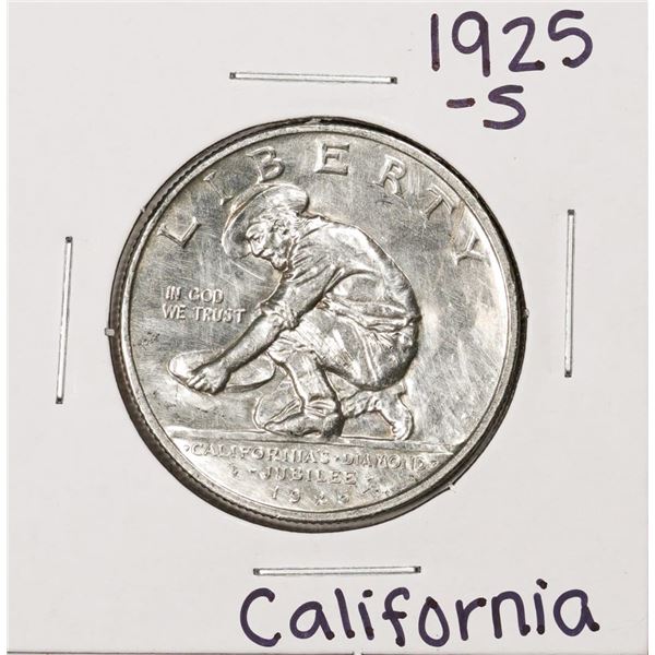 1925-S California Diamond Jubilee Commemorative Half Dollar Coin