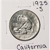 Image 1 : 1925-S California Diamond Jubilee Commemorative Half Dollar Coin