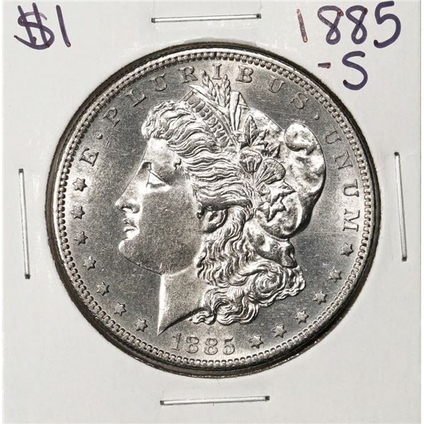 1885-S $1 Morgan Silver Dollar Coin