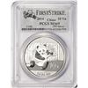 Image 1 : 2014 China 10 Yuan Silver Panda Coin PCGS MS69 First Strike