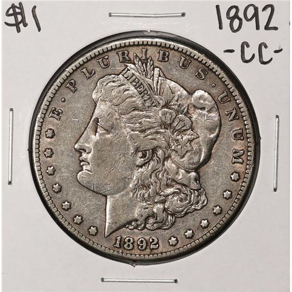 1892-CC $1 Morgan Silver Dollar Coin
