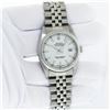 Image 3 : Rolex Mens Stainless Steel White Index Datejust Wristwatch
