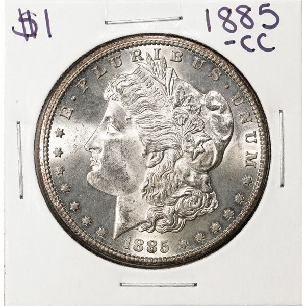 1885-CC $1 Morgan Silver Dollar Coin