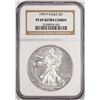 Image 1 : 1999 $1 Proof American Silver Eagle Coin NGC PF69 Ultra Cameo