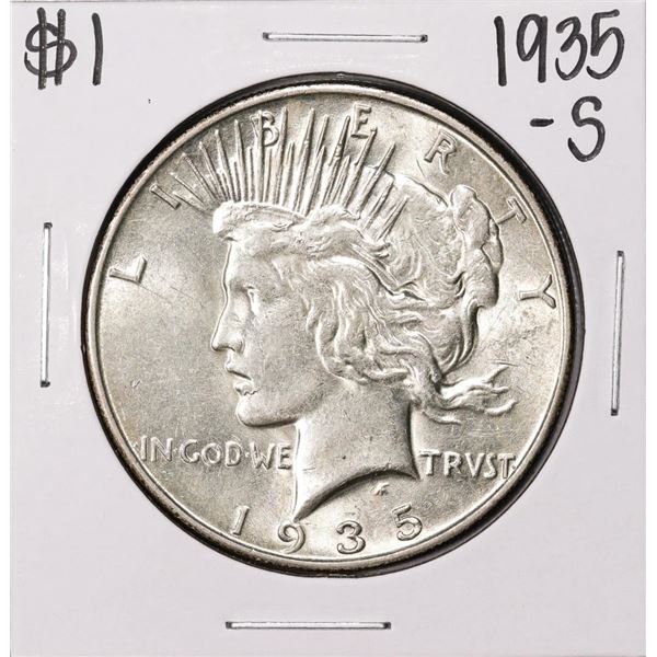 1935-S $1 Peace Silver Dollar Coin