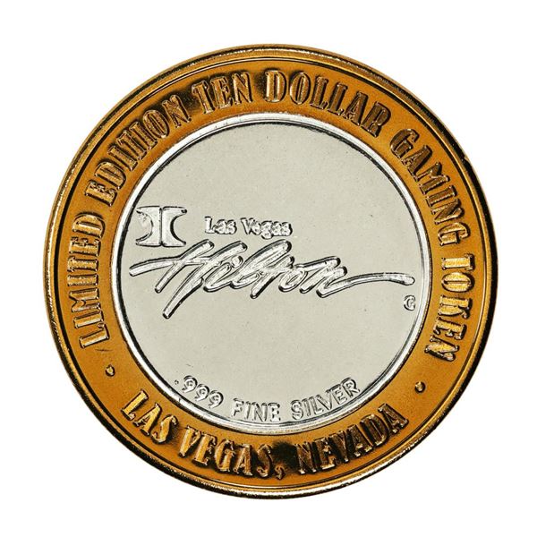 .999 Silver Las Vegas Hilton Nevada $10 Casino Limited Edition Gaming Token