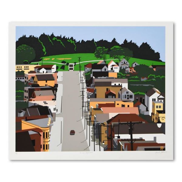 Armond Fields (1930-2008) "Old Neighborhood" Limited Edition Serigraph on Paper