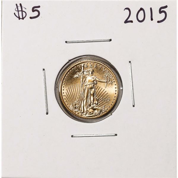 2015 $5 American Eagle Gold Coin