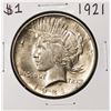 Image 1 : 1921 $1 Peace Silver Dollar Coin