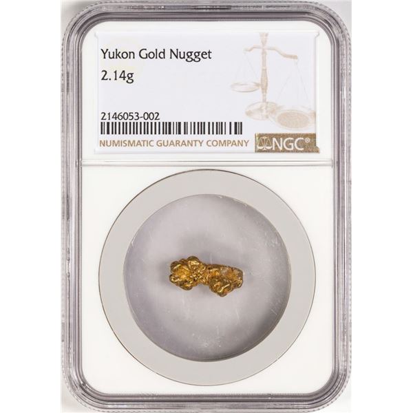 2.14 Gram Yukon Gold Nugget NGC Graded