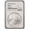 Image 1 : 2006 $1 American Silver Eagle Coin NGC MS70