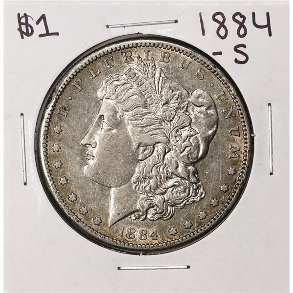 1884-S $1 Morgan Silver Dollar Coin