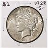 Image 1 : 1928-S $1 Peace Silver Dollar Coin