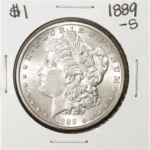 1889-S $1 Morgan Silver Dollar Coin